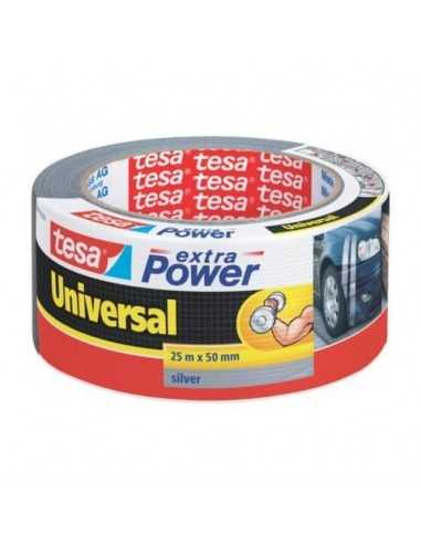 Nastro adesivo in tela tesa Extra Power Universal grigio 50 mm x 25 m 56388-00000-12