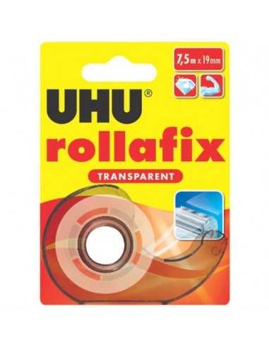 Nastro adesivo Uhu Rollafix 19 mm x 7