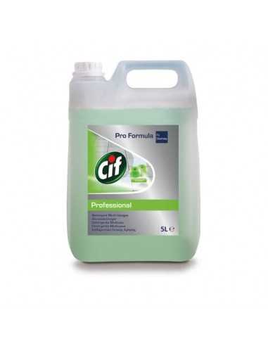 Detergente liquido fragranza mela Cif 5 L verde 100958290