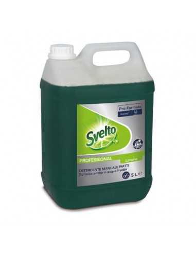 Detergente stoviglie fragranza limone Svelto 5 L Verde 7522663