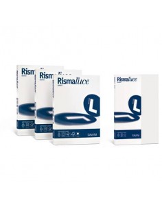 Carta per fotocopie A4 Favini Rismaluce Bianca 200 g/m² Risma da 125 fogli - A670104