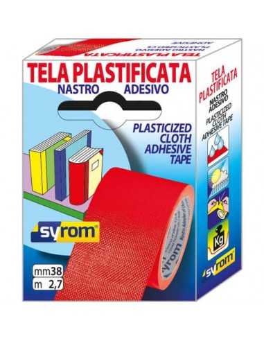 Nastro adesivo in tela Tes 702 SYROM formato 38 mm x 2