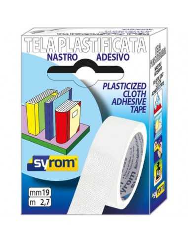 Nastro adesivo in tela Tes 702 SYROM formato 19 mm x 2