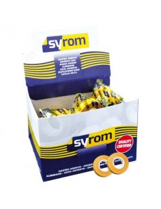 Nastro biadesivo SYROM D.F. TWISTICK 416 formato 15 mm x 10 m - materiale tessuto non tessuto trasparente - 8849