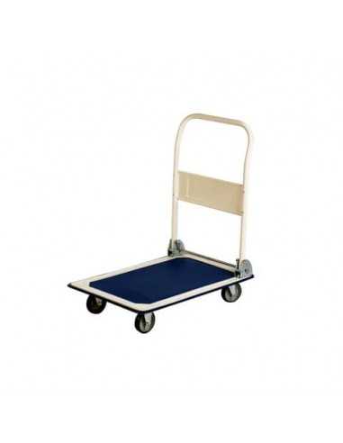 Carrello portapacchi Serena Group in lamiera rinforzata bianco / blu PZS150