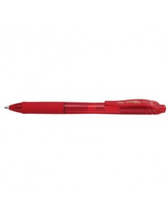 Penna roller a scatto Pentel EnerGel X 0.7 mm rosso BL107-BX