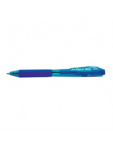 Penne a sfera a scatto Pentel Feel It Wow 1.0 mm blu BX440-CI