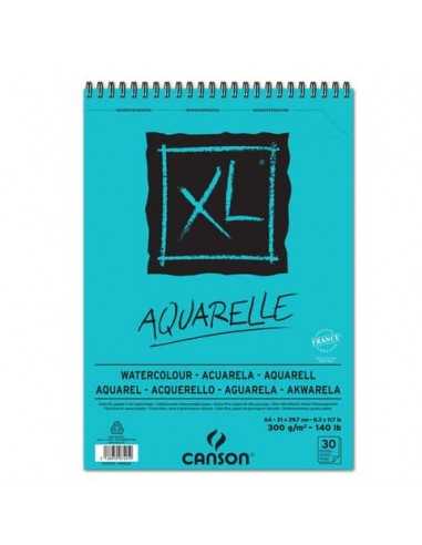 Album spiralato CANSON XL Watercolour bianco 300 g/m² 30 fogli A4 C400039170