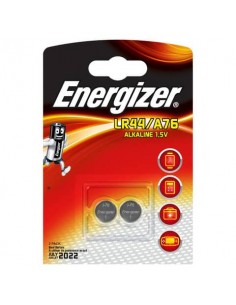 Batterie alcaline a bottone ENERGIZER LR44/A76 conf. da 2 - E301536600