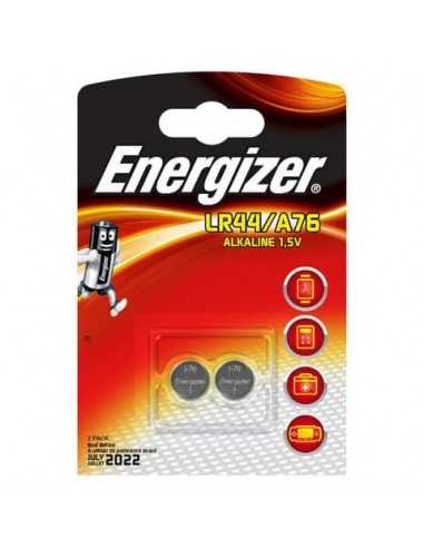 Batterie alcaline a bottone ENERGIZER LR44/A76 conf. da 2 - E301536600