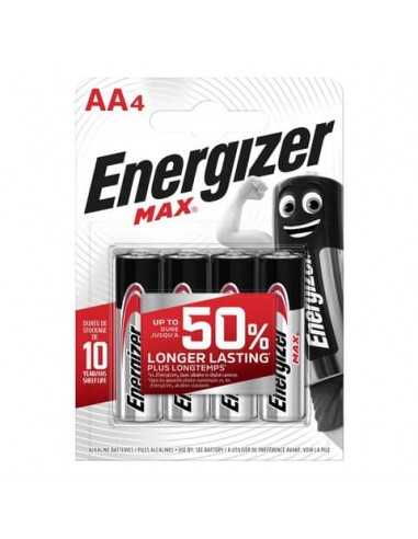 Batterie ENERGIZER Max AA conf. da 4 - E301530700