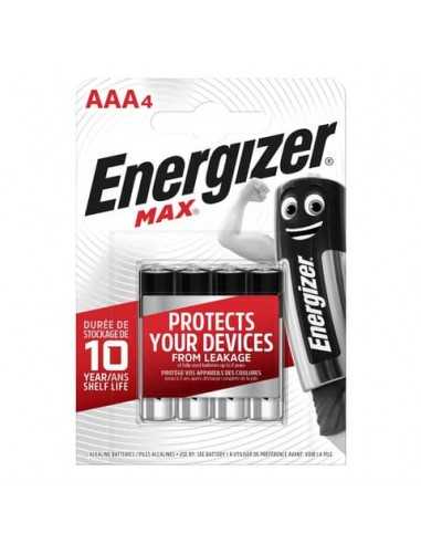 Batterie ENERGIZER Max AAA conf. da 4 - E301532000