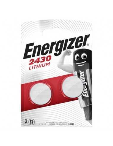 Batterie al litio a bottone ENERGIZER CR2430 conf. da 2 - E300830303