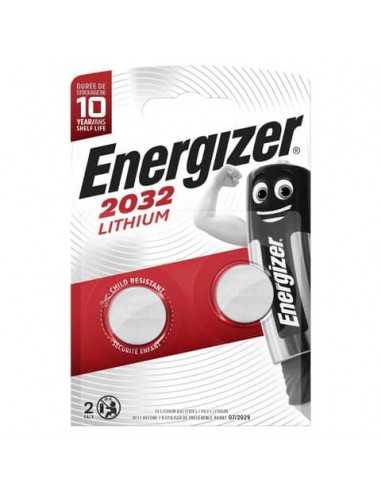 Batterie al litio a bottone ENERGIZER CR2032 conf. da 2 - E301021403