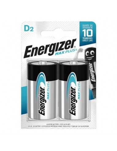 Batterie ENERGIZER Max Plus D conf. da 2 - E301323902