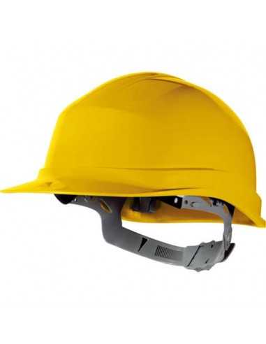 Elmetto da cantiere DELTA PLUS Zircon 1 polietilene giallo - ZIRC1JA