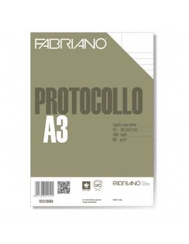 Fogli protocollo Fabriano PROTOCOLLO bianco 60 g/m² 29