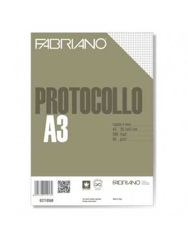 Fogli protocollo Fabriano PROTOCOLLO bianco 60 g/m² 29