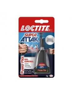 Colla Loctite Super Attak Control Power Flex 3 g. trasparente 2047417