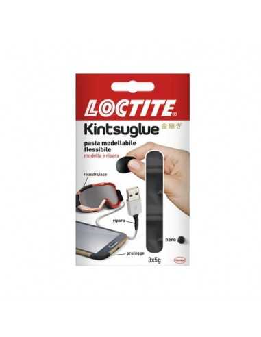 Pasta modellabile Loctite Kintsuglue 3x5 g. nero conf. da 3 monodosi - 2239179