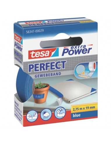 Nastro adesivo in tela tesa extra Power®Perfect plastificato 19 mm x 2