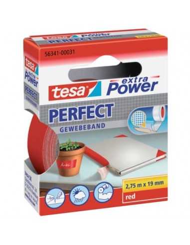 Nastro adesivo in tela tesa extra Power®Perfect plastificato 19 mm x 2