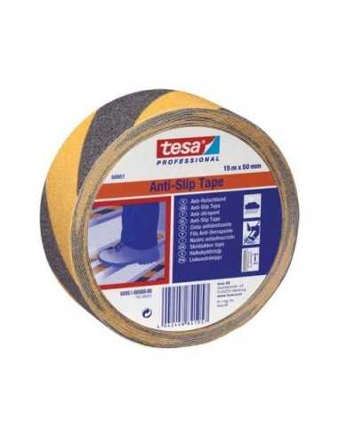 Nastri antisdrucciolo tesa Anti Slip Professional 50mmx15m giallo-nero 60951-00000-00