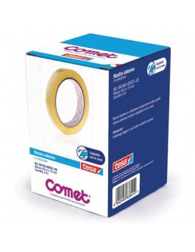 Nastri adesivi trasparenti Comet CELLO 64-160 cellophane 19 mm x 66 m conf. 8 pezzi - 64160-00031-02