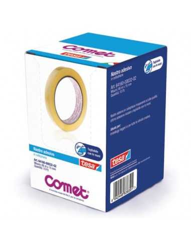 Nastri adesivi trasparenti Comet CELLO 64-160 cellophane 15mm x 66m conf.10 - 64160-00032-02