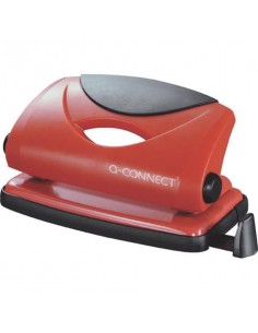 Perforatore a due fori Q-Connect rosso 10 fogli KF02154