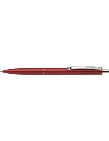 Penna a sfera a scatto Schneider K 15 ricaricabile tratto M rosso Conf. 20 pezzi - 3082