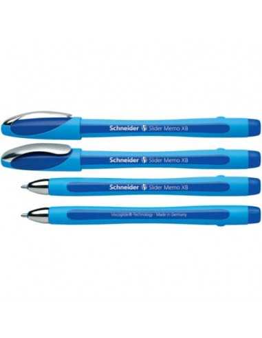 Penna a sfera Schneider Slider Memo tratto XB blu 150203