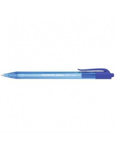 Penna a sfera a scatto Paper Mate Inkjoy 100 RT ULV M 1 mm blu S0957040