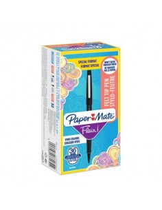 Penne punta fibra Paper Mate Flair/Nylon M 1