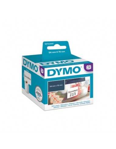 Rotolo da 320 etichette Dymo LabelWriter Disch./Badge 54x70 mm bianco S0722440