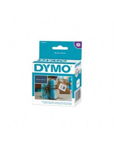 Rotolo da 750 etichette Dymo LabelWriter multiuso quadrate 25x25 mm bianco S0929120