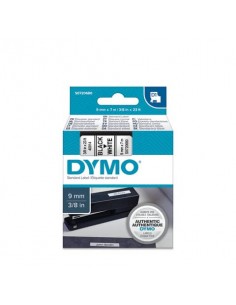 Nastro per etichettatrici Dymo D1 9 mm x 7 m nero/bianco S0720680