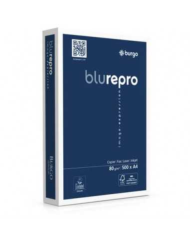 Carta per fotocopie A4 Burgo Repro Blu A4 - Premium Quality 80 gr. bianca Risma 500 fogli - 8142