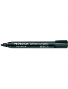 Marcatore permanente punta tonda Staedtler Lumocolor permanent marker 352 2 mm nero - 352-9