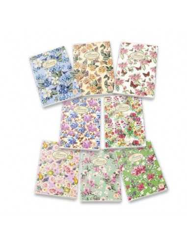 Quaderno a quadretti 42 fogli PIGNA Maxi Nature Flowers A4 a quadretti 5M assortiti - 02298855M