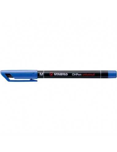 Penna Stabilo OHPen universal Medio (M) 1 mm blu 843/41