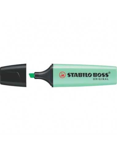 Evidenziatore Stabilo Boss Original Pastel 2-5 mm verde menta 70/116