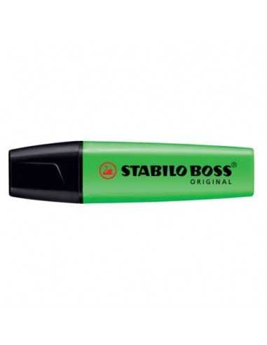 Evidenziatore Stabilo Boss Original 2-5 mm verde 70/33