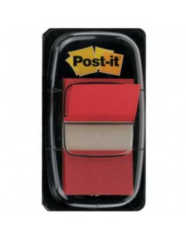 Segnapagina removibili Post-it® Index Medium con dispenser rosso 50 segnapagina - 680-1