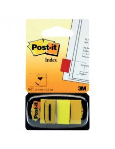 Segnapagina removibili Post-it® Index Medium con dispenser giallo 50 segnapagina - 680-5