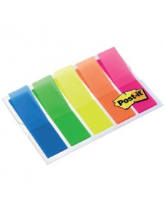 Segnapagina removibili Post-it® Index Mini full color con dispenser fluo assortiti Confezione da 100 - 683-HF5EU