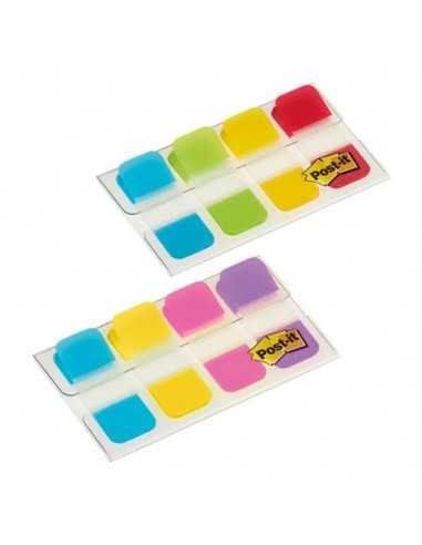 Segnapagina removibili Post-it® Index Strong Mini con dispenser assortiti - 676-ALYR-EU