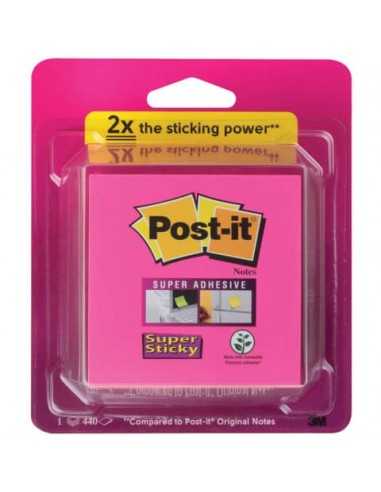 Foglietti Post-it® ricarica Super Sticky Notes Bora Bora assortiti conf. 6 blocchetti da 90 ff - 2028-SS-RBWC