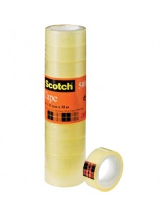 Nastro adesivo Scotch® 508 15 mm x 10 m trasparente torre 10 rotoli 508-1510