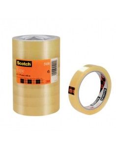 Nastro adesivo Scotch® 508 in torre 19 mm x 66 m trasparente 8 rotoli - 508-1966